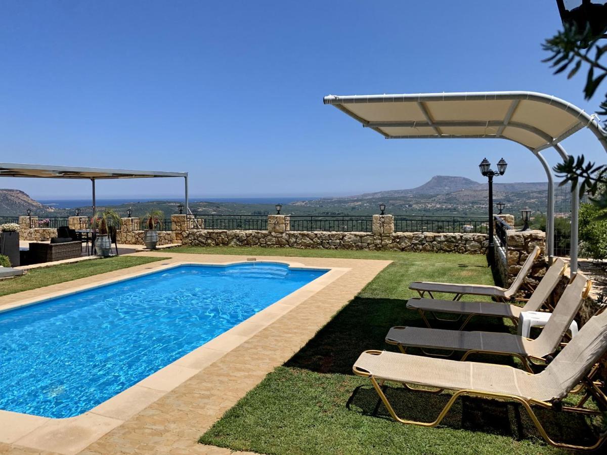 Villa Vangelis Stylos Crete 萨门纳斯 外观 照片