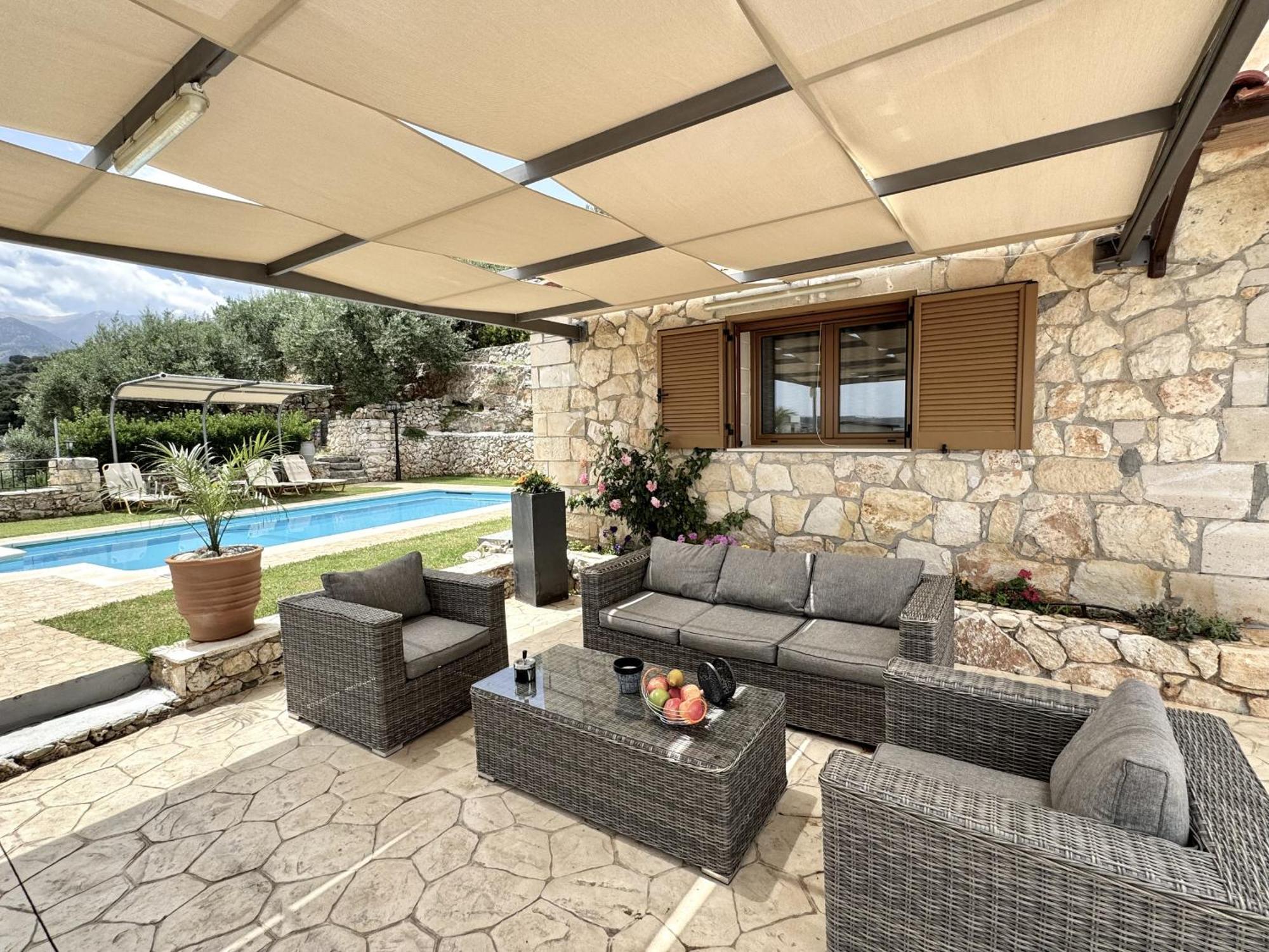 Villa Vangelis Stylos Crete 萨门纳斯 外观 照片