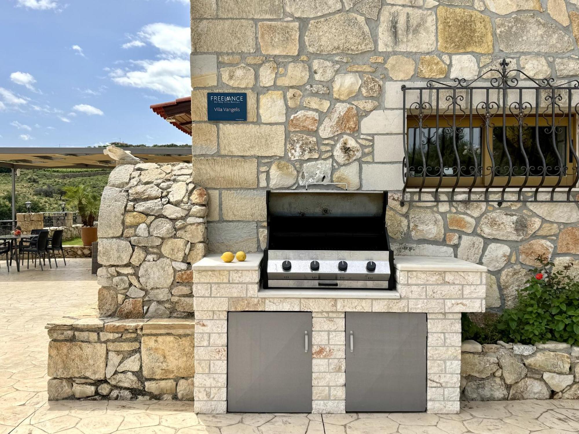 Villa Vangelis Stylos Crete 萨门纳斯 外观 照片